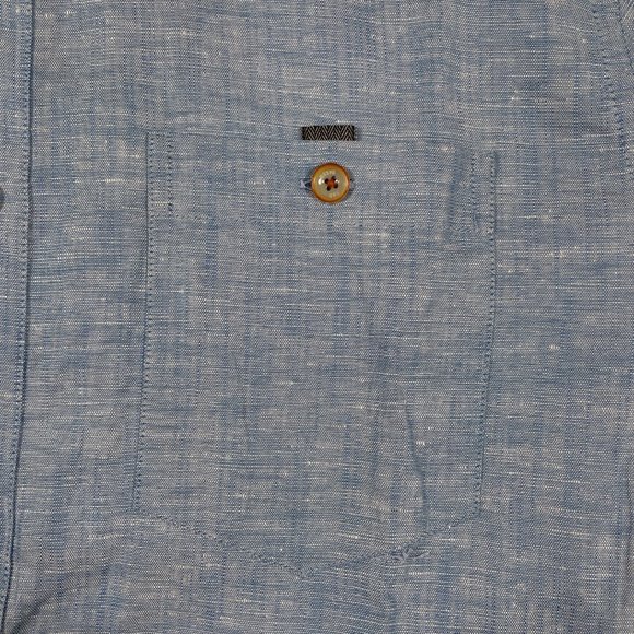 Ted Baker London Button Down Shirt Long Sleeve Size 3 - Picture 6 of 9